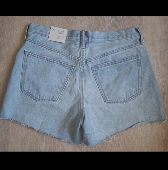 Classic Light Blue Denim Shorts - Picture 4 of 11